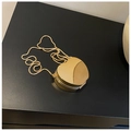 Glossy gold heart shaped mini evening bag with sleek snake chain strap for women - Heart