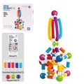 36-piece colorful magnetic building blocks set with stretchable tubes and spheres - 36 Pieces Color Box Set
