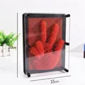 Large red 3D pin art toy clone hand model creative desk decor 20x15cm size - Large / Red