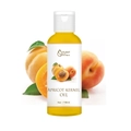 Natural 4oz apricot kernel oil plant base oil in a clear bottle with white flip cap - Apricot Kernel Oil