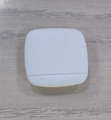 White square finger powder puff with fine mesh texture for seamless makeup application - Square Finger Powder Puff White