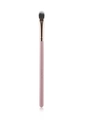 Pennello trucco rosa con ghiera in oro rosa e setole sintetiche arrotondate - Pennello per Labbra a Manico Lungo Rosa Lucido