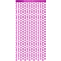 Magenta purple disco ball curtain backdrop for party decoration in metallic foil finish - 1m*2m / Rose Red