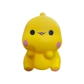 Cute yellow cartoon dinosaur night light made of smooth plastic for kids gift - Smiling Dragon Yellow