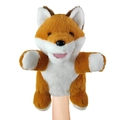 Puppazzo a mano volpe di peluche per bambini, morbido giocattolo animale per spettacolo. - Volpe / 25cm