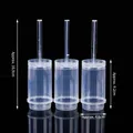Set of 10 clear push-up cake pop containers made of food-grade PP plastic for party desserts - Push Pop Cake Mold 10 Pcs