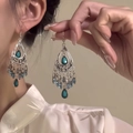 21# Argento-Blu (Gancio per Orecchio)