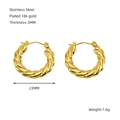 Twisted Hoop Style (1307)