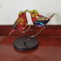 2 Birds Ornament / Acrylic