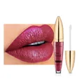 Rossetto liquido opaco Pudaier 15 in rosso rosa scuro con glitter e applicatore - 15# Rosa Scuro Glitter
