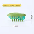 Electric green six-legged insect cat toy with vibrating motor, size 4.8cm by 1.7cm - 6-Legged Bug / Green