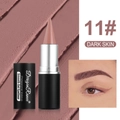 Matte smooth gel eyeliner in shade 11 for dark skin with professional makeup finish - Deep Skin