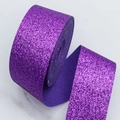 Glinsterend paars lint voor DIY kerstcadeauverpakkingen en decoratieve strikken - 4cm*10 Yards / Paars
