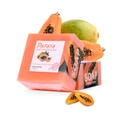 Translucent orange papaya essential oil soap 100g for whitening and deep skin cleansing - Papaya (English Label)