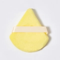 Borla de terciopelo amarillo en forma de gota con cinta champán para maquillaje - Tamaño Estándar / Amarillo