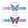 Pulsera de pintura de diamantes de mariposa para niños con correa ajustable y brillantes - Estilo 1