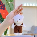 White Bear Dark Brown Pants Gold Clasp