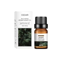 Cedar fragrance water-soluble aromatherapy essential oil in a 10ml brown glass bottle - Cedar