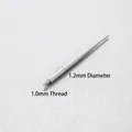 1.2mm stainless steel piercing guide taper tool with 1.0mm threading for body jewelry - 1.0mm Thread x 1.2mm Rod