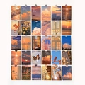 Aesthetic sunset scenery postcard set with artistic quotes for wall decoration - Spreading Sunset