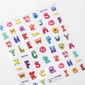 Pegatinas de uñas 3D relieve alfabeto monstruo TS-3407 con letras de Halloween - TS-3407 Monstruo de Letras - Nuevo Relieve