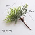 Artificial green pine needle branch 18x17cm for DIY Christmas tree and wreath decoration - Christmas Cypress Branch