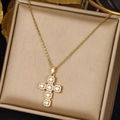 Gold - Combo Frame Cross (0405)