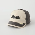 Primer plano del bordado Boston en la gorra de béisbol retro para niños - 50cm (1-3 años) / Gris
