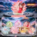 Nine-tailed fox cute girl figurine set with 7 translucent colors and cloud base - -468 Smart Fox Companion Box 6 / Full Box Set