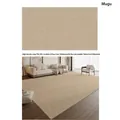 Beige minimalist high-density loop carpet featuring waterproof and stain-resistant fabric - 80cmx160cm / Twilight Drum