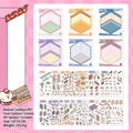 DIY miniature Suzhou 3D city scene sticker set with PET material and 6 styles - Business Countdown