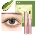 Matita ombretto bicolore Kaxier 12# con finitura verde e oro scintillante - 12#