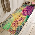 Tappeto assorbente in flanella con motivo realistico di datteri per cucina e corridoio - 40x60cm / Motivo di Datteri
