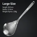 Schiumarola grande in acciaio inox 304 con manico lungo e diametro di 12,6 cm - Grande