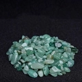 Makroaufnahme von grünen Aventurin-Trommelsteinen für Heim-, Garten- und Aquariendekoration - Grüner Aventurin / 100 g