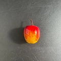 Realistic artificial red and yellow mini apple model for decorative fruit photography - Mini Crab Apple