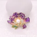 559-purple Peony