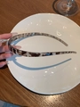 Serre-tête ondulé classique pour femme en plastique fin avec motif léopard écaille - Serre-tête écaille claire PC / Fin avec dents
