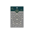 Floral and butterfly nail art stickers with white and gold accents in TS-1318 packaging - TS-1318 Spring Flowers