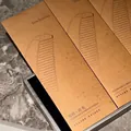 Mrs.Bonney scalp massage energy comb presented in a premium craft paper gift box packaging - 1 Comb + Envelope Packaging