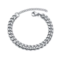 Zilveren Stijl (3-Armband-18+5)