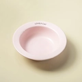 Chic pink ceramic cat bowl with LOVELY.CAT print for pets and a minimalist design - Pink 170ML