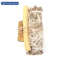 Tiger's Eye healing crystal bundle with white sage smudge stick and palo santo wood stick - Tiger's Eye, Sage And Palo Santo