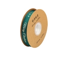 Dark green Merry Christmas ribbon with gold lettering on a kraft paper roll - Gold Edge Grosgrain - Christmas Green (2.5cm*20 Yards) / 20 Yards/Roll