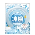 Light blue PCM cooling neck ring for summer outdoor sports with natural freezing effect - 18°C Chinese Gift Box / White