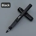 Ergonomic black inkless eternal pencil with metal clip and transparent window - Small Rod HB / Black