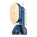 Portable handheld steam iron in navy blue with gold soleplate and 60ml water tank - Regular Style (HX-6188D) / Blue / EU Plug