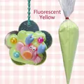 Colla a crema giallo fluorescente con accessori in resina per progetti fai-da-te - Giallo Neon