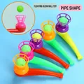 5-piece colorful floating ball pipe toys for kids shown at a 45-degree angle on blue background - Random Assorted Colors (Set of 5)