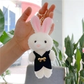White Rabbit With Golden Buckle & Vest